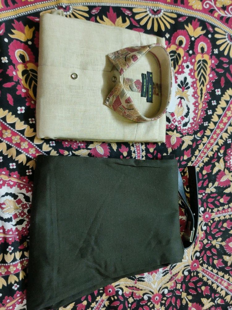 Shirt Belt Pant Combo