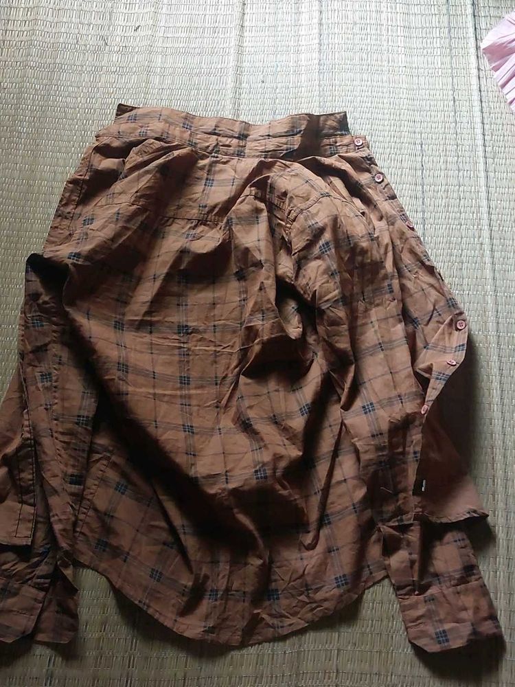 Classic Plaid Button-Down Shirt