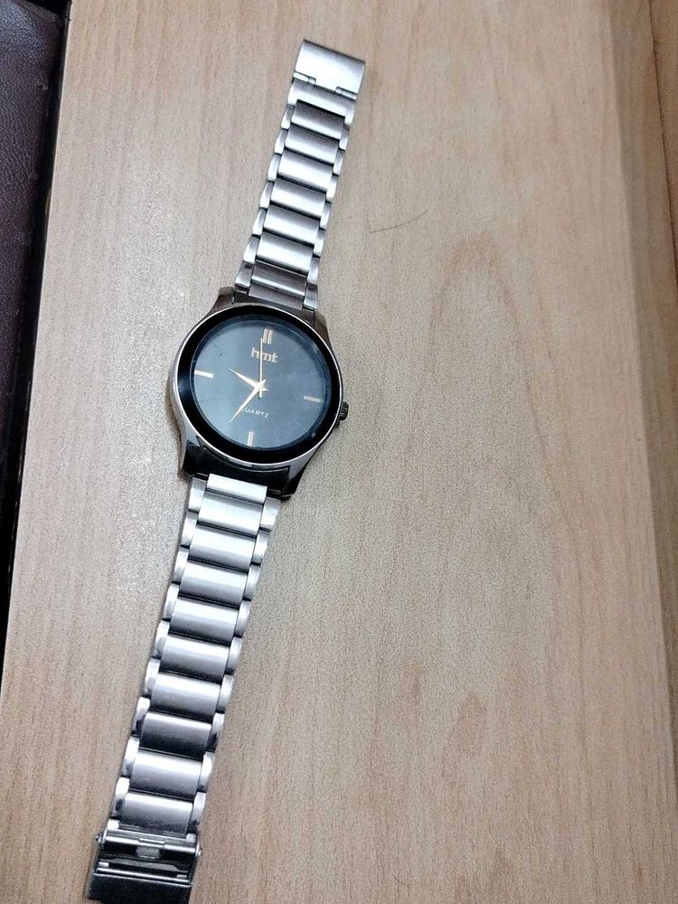 HMT Mechanical Watch - Silver