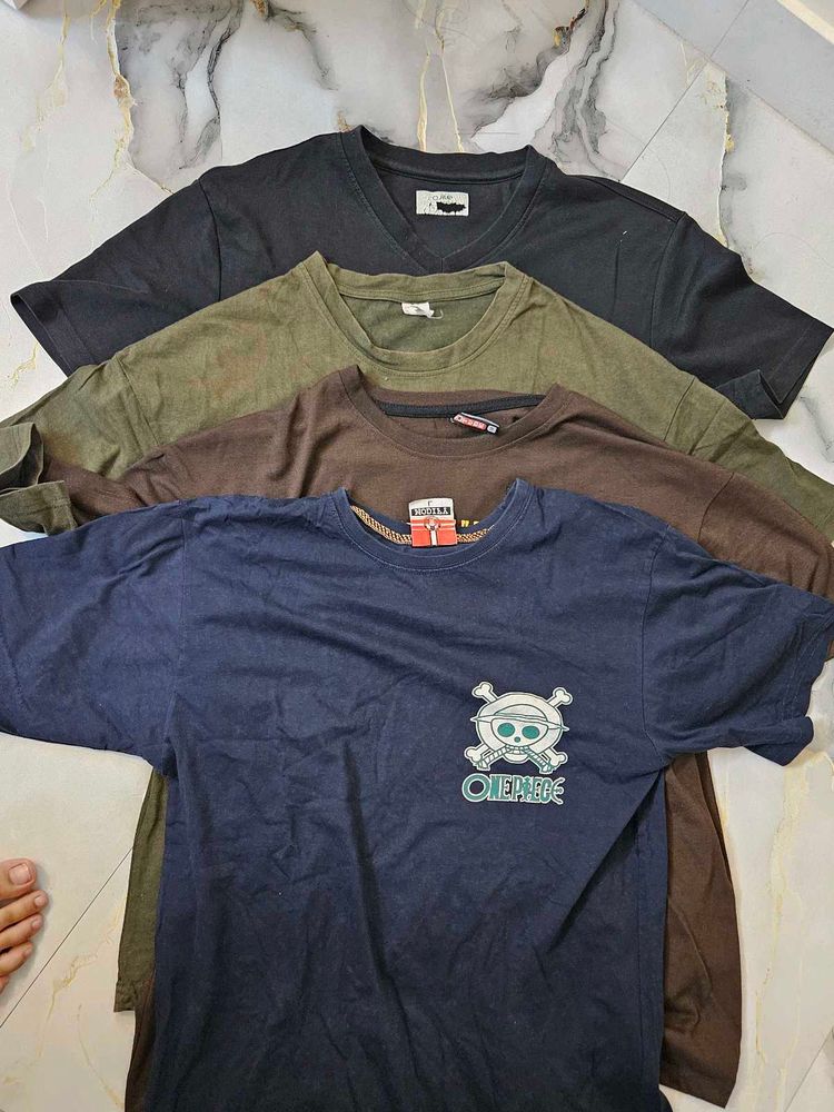 Bundle of 4 Graphic T-Shirts