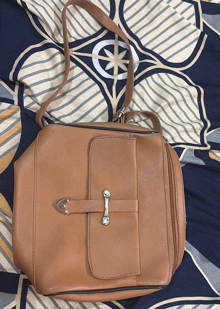 Vintage Brown Shoulder Bag 💼