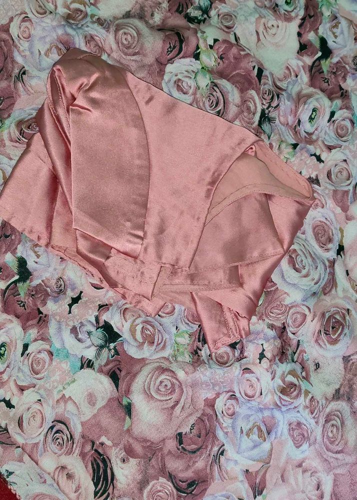 Beautiful Pink Floral Saree