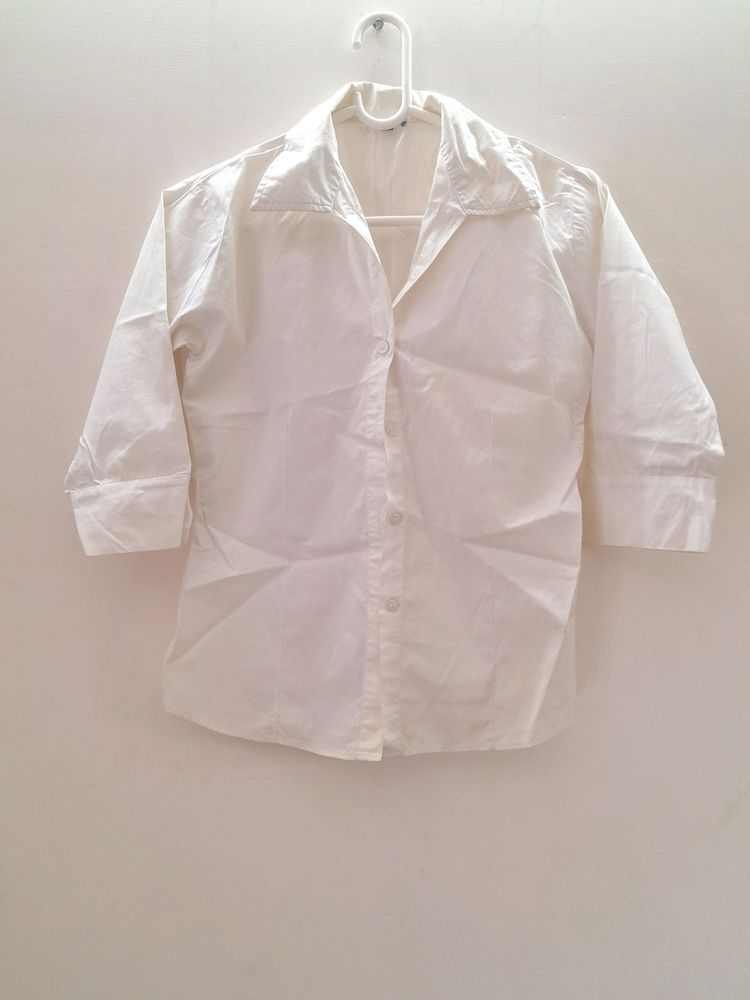 Cotton Shirt (White)