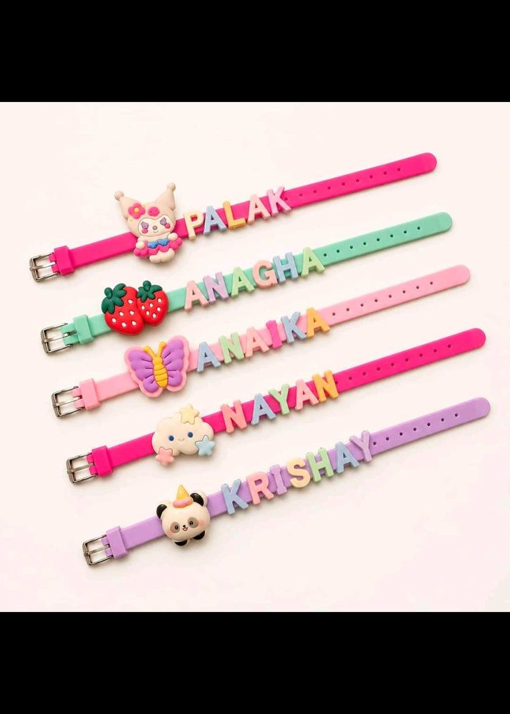 Custom Name Bracelets for Kids