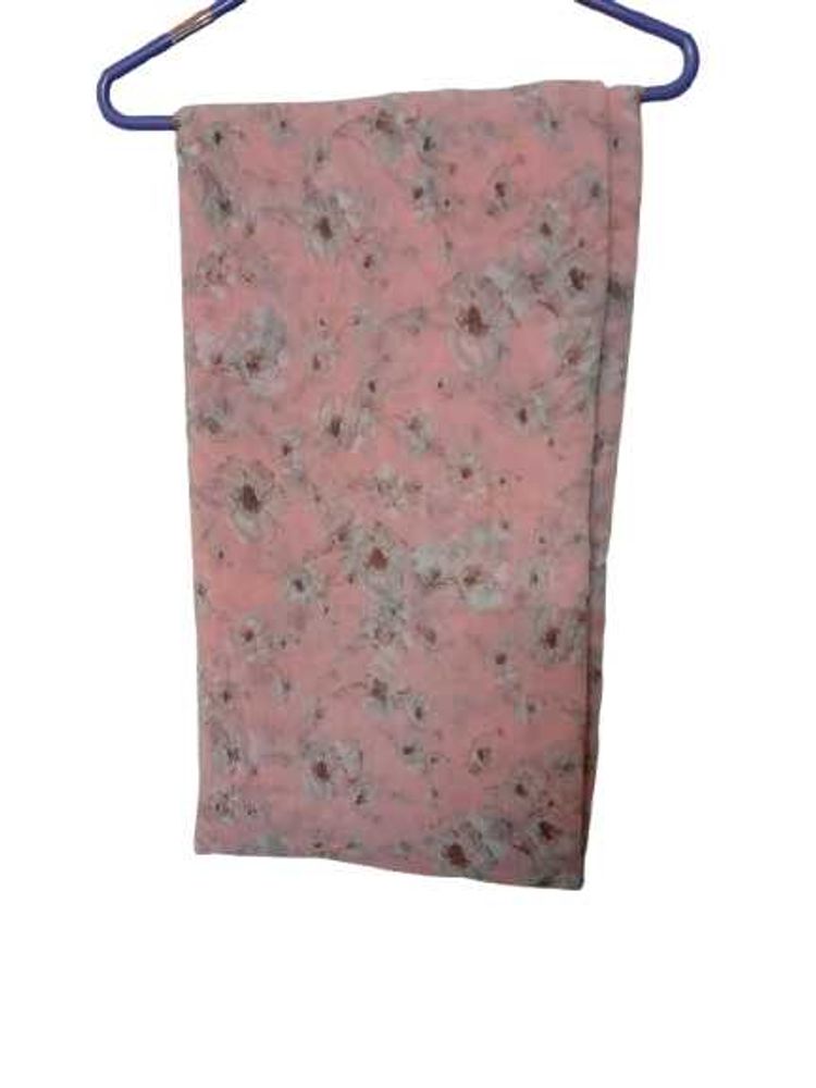 Pretty Pink Floral Saree