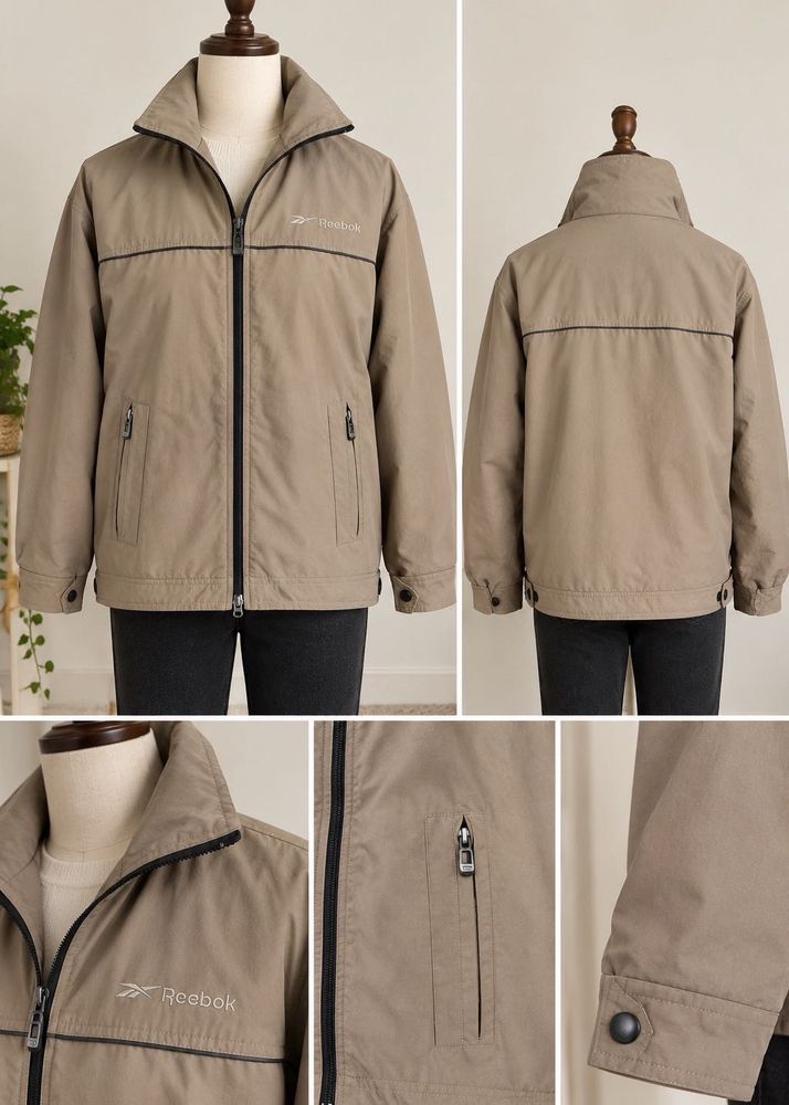 Men's Beige Full Sleeve Jacket