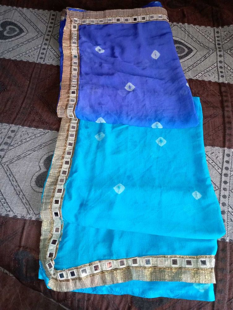Mirror Work Bandini Saree