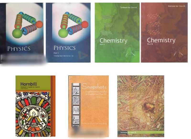 Set of 6 NCERT Textbooks