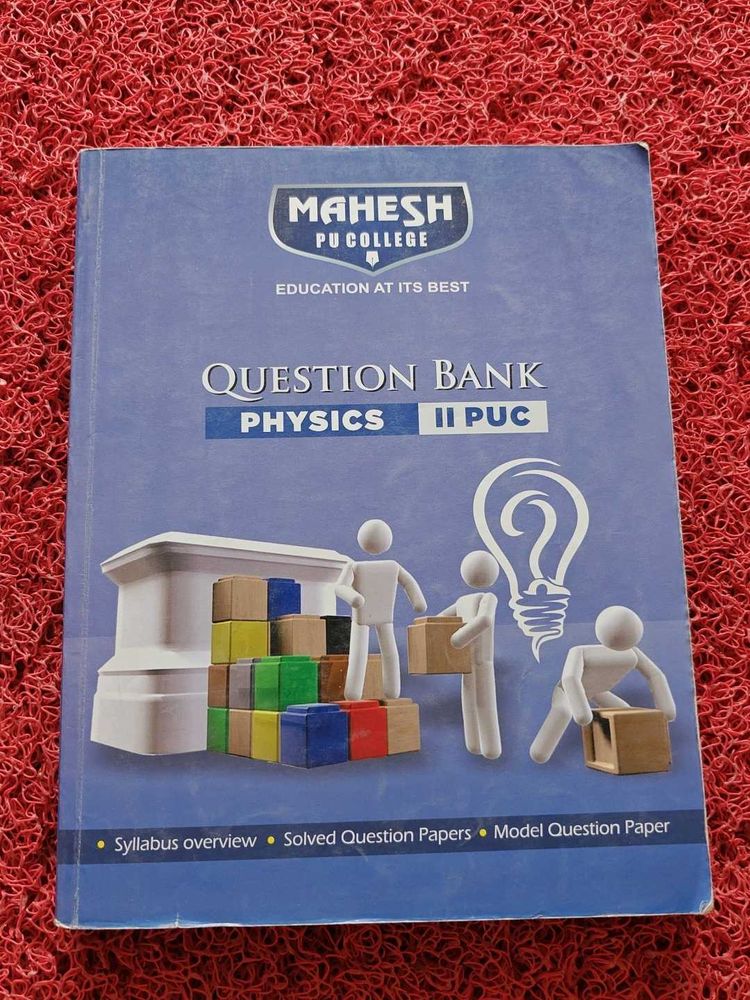 Mahesh PU College Physics Question Bank II PUC