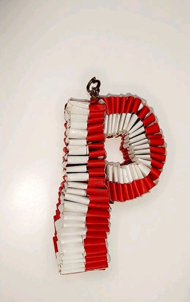 P alphabet keychain
