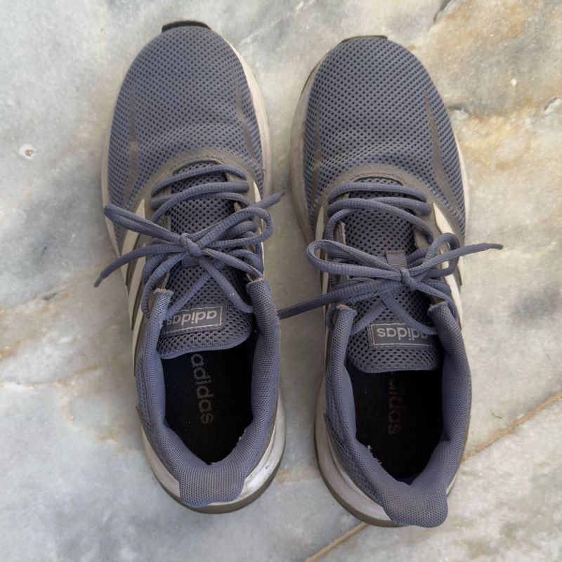 Adidas Grey Running Shoes