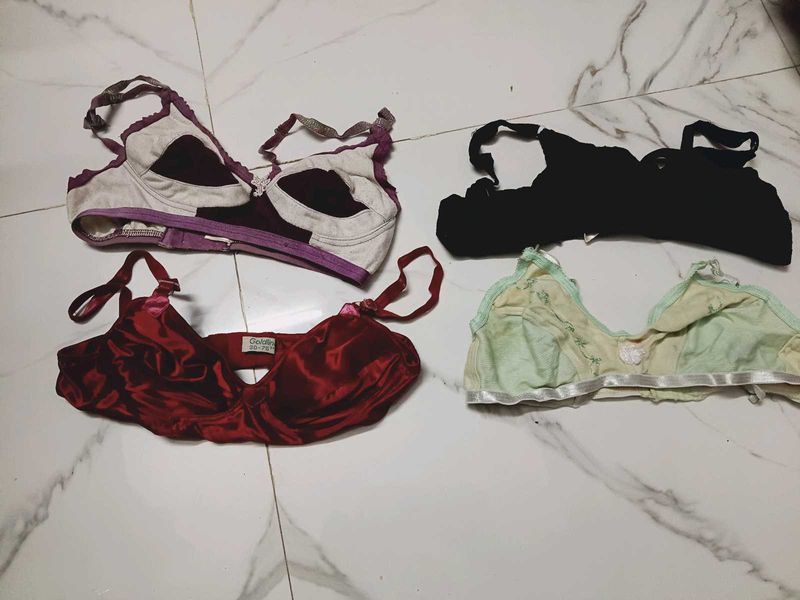 Lot of 4 Women's Bras