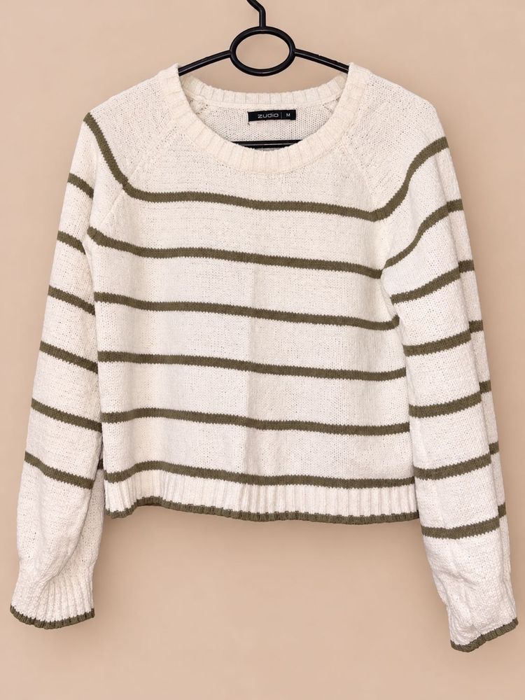 Striped Knit Sweater