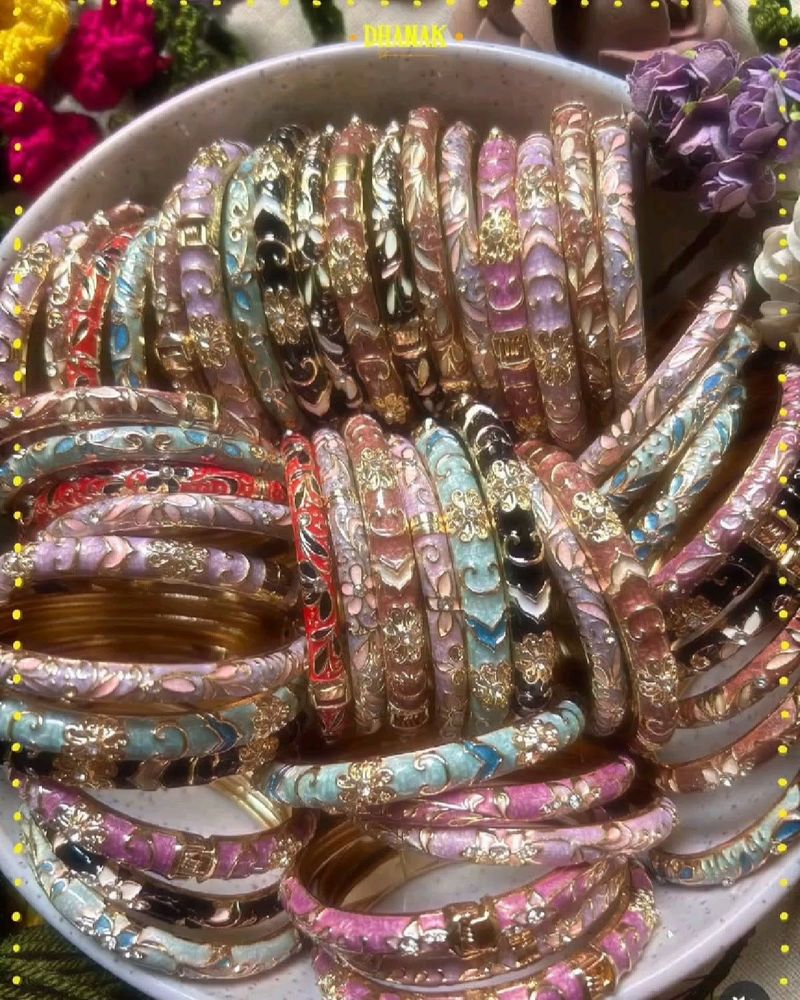 Enamel bangles(1 pcs)