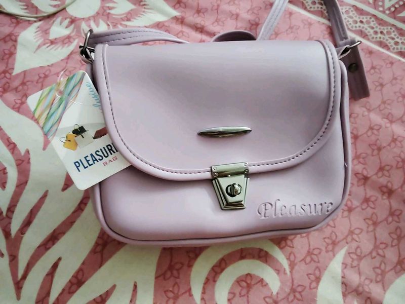 24.Cute Lavender Shoulder Bag