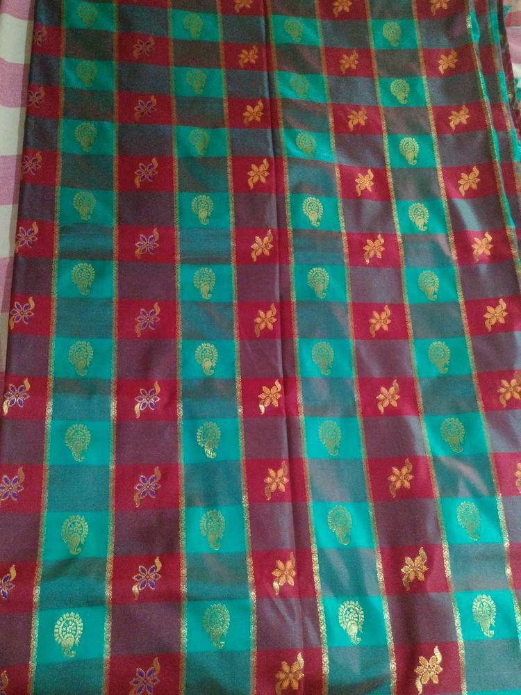 Beautiful Checked Saree