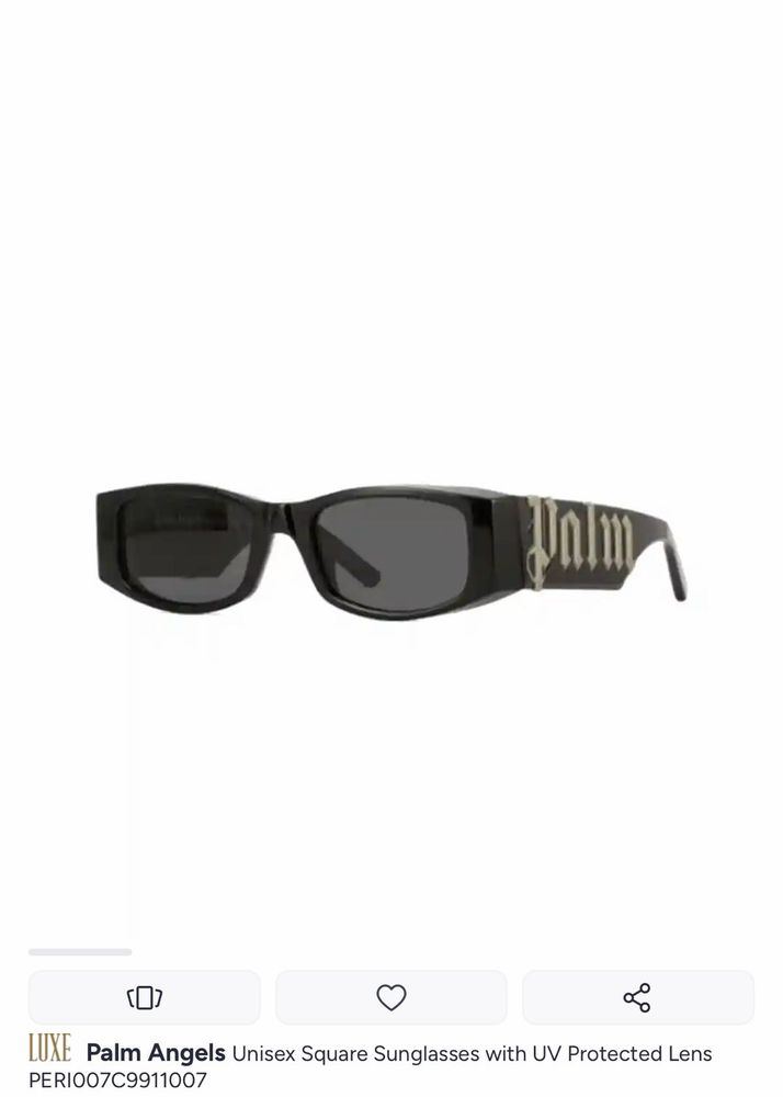 Unisex Palm Angels Sunglasses Case &amp; Box