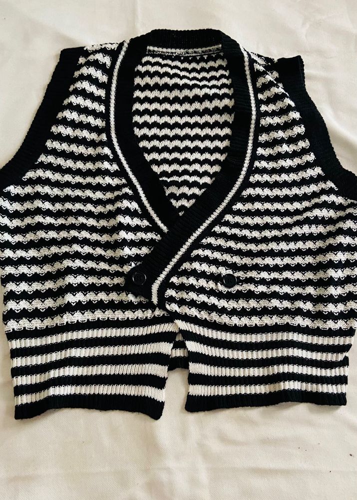 Striped Crop Top
