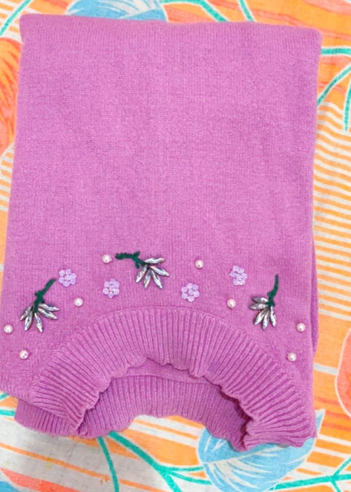 Lavender Beautiful Womens Sweater