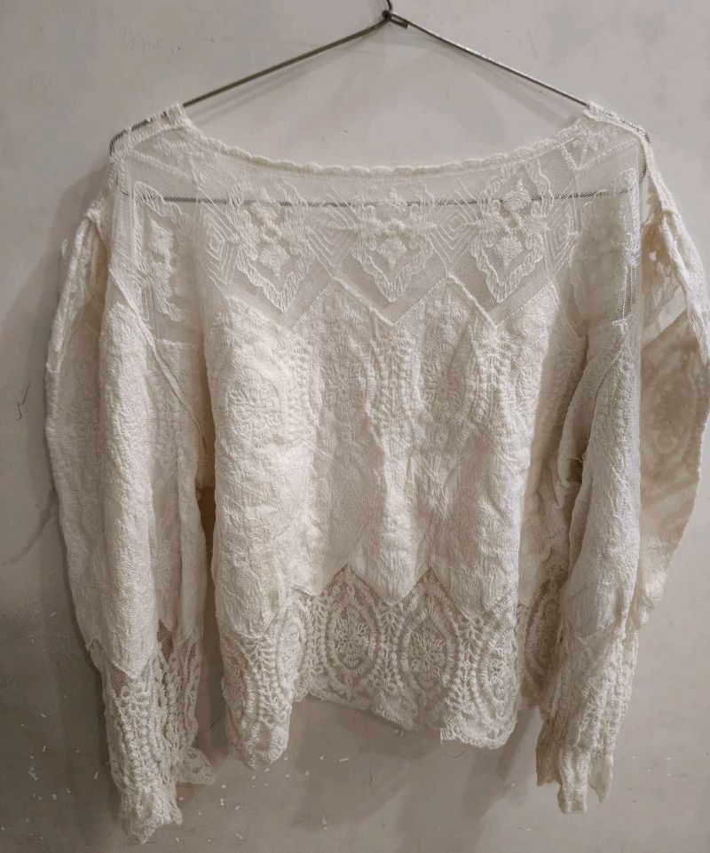Boho Lace Blouse top