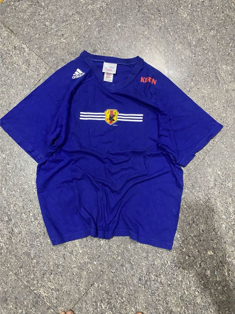 Vintage Japan Adidas Soccer Jersey tshirt