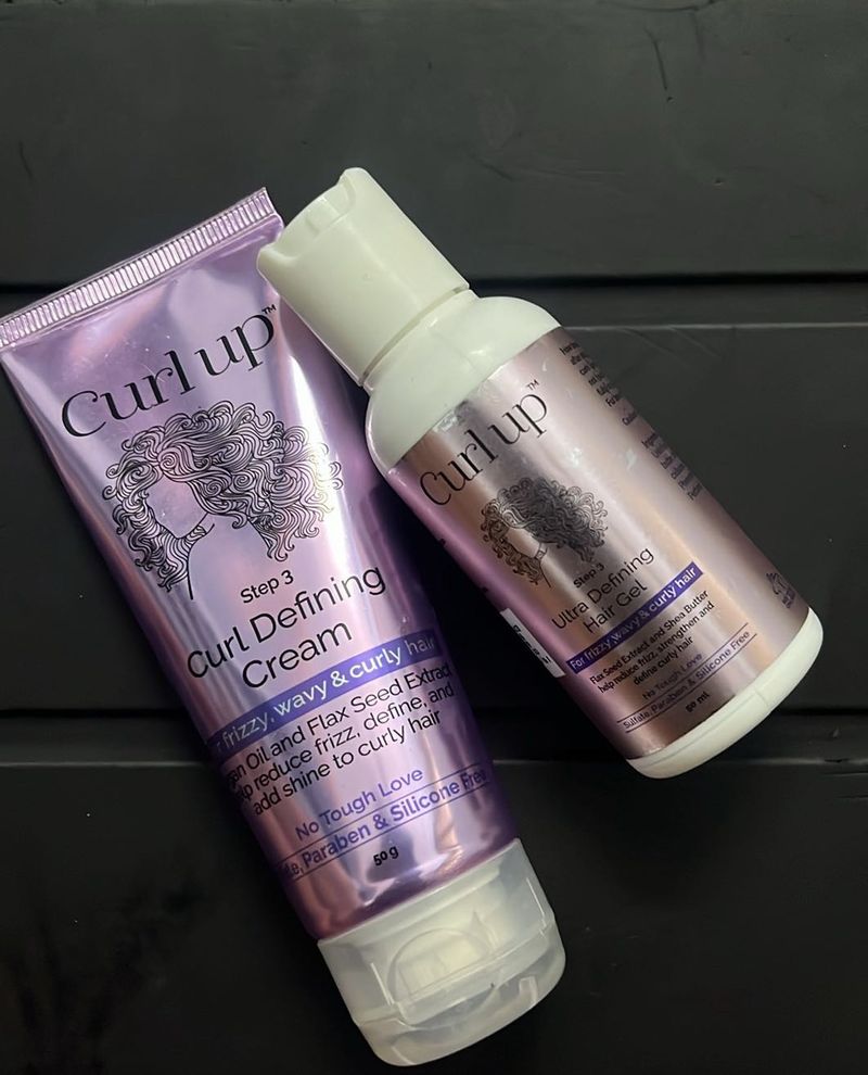 Curl Up  Defining Cream &amp; Hair G