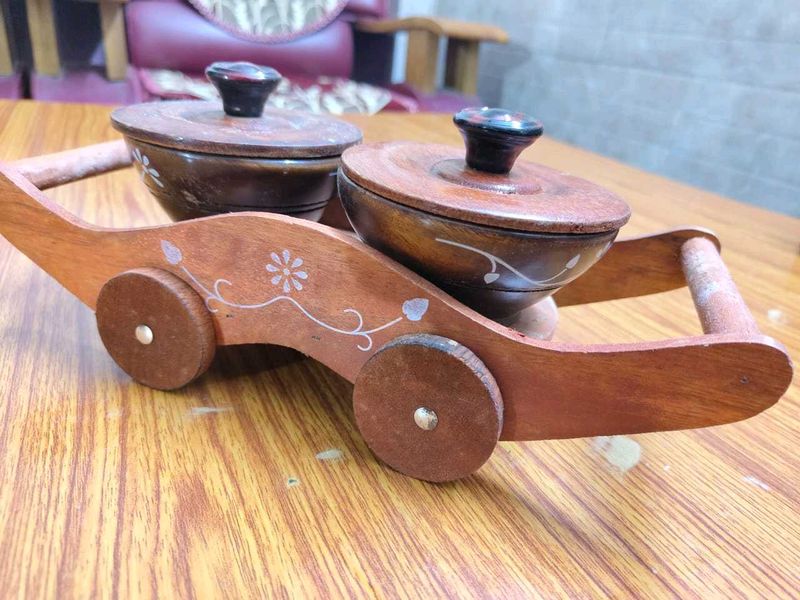 New Wooden Set For Sweets &amp; Saunf