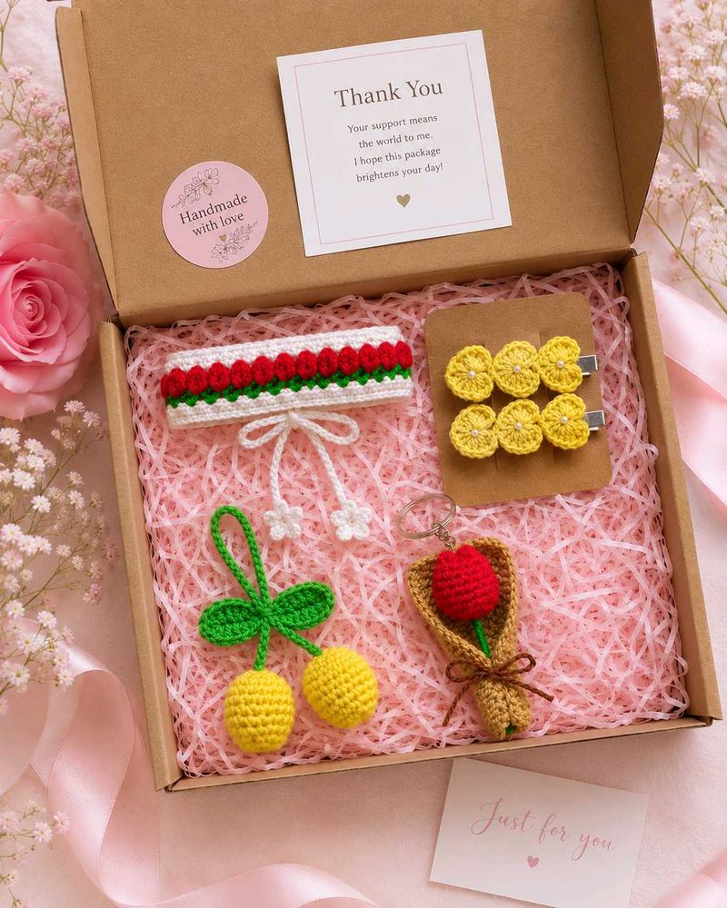 Handmade Crochet gift hamper 🎁