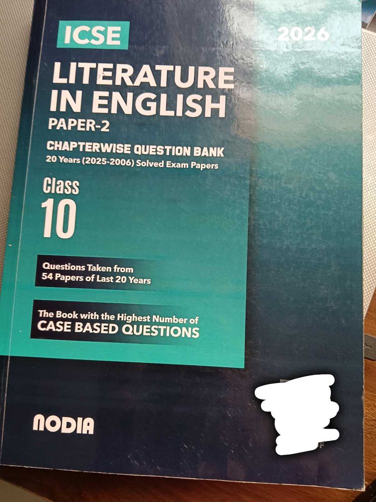 ICSE Class 10 Literature in English Paper 2