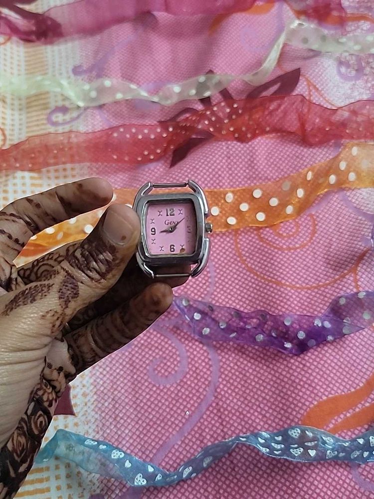 Women's Watch and with colourfull belt