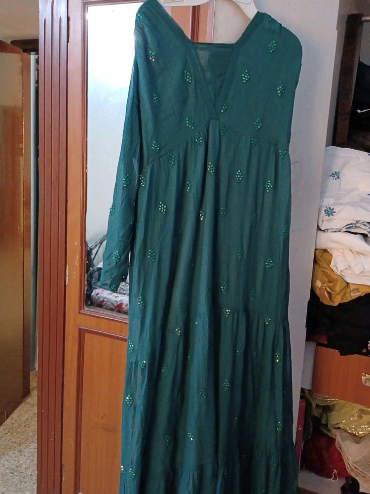Party Wear Mirror Work