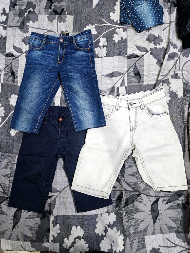 Kids shorts [pack of 3]