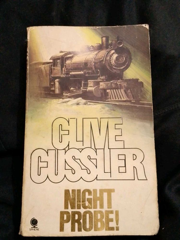 Clive Cussler Night Probe! Book