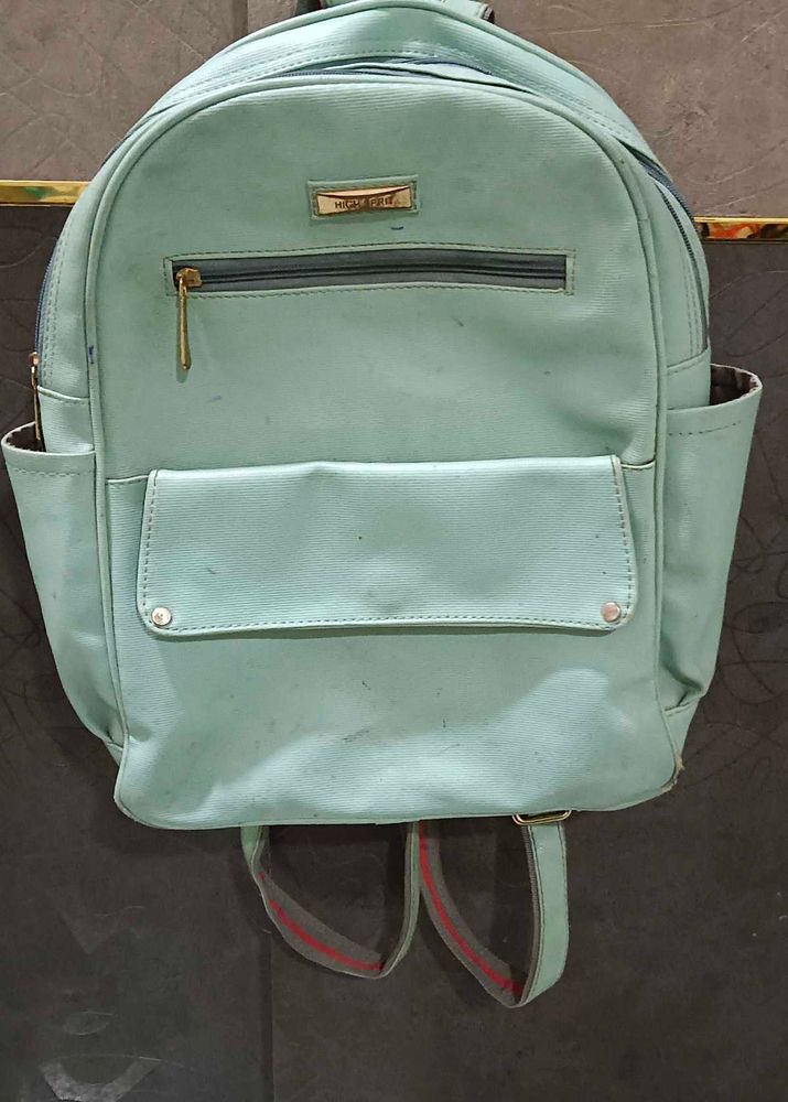Mint Green Backpack