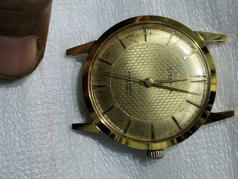 Vintage Gold hmt sona " Watch