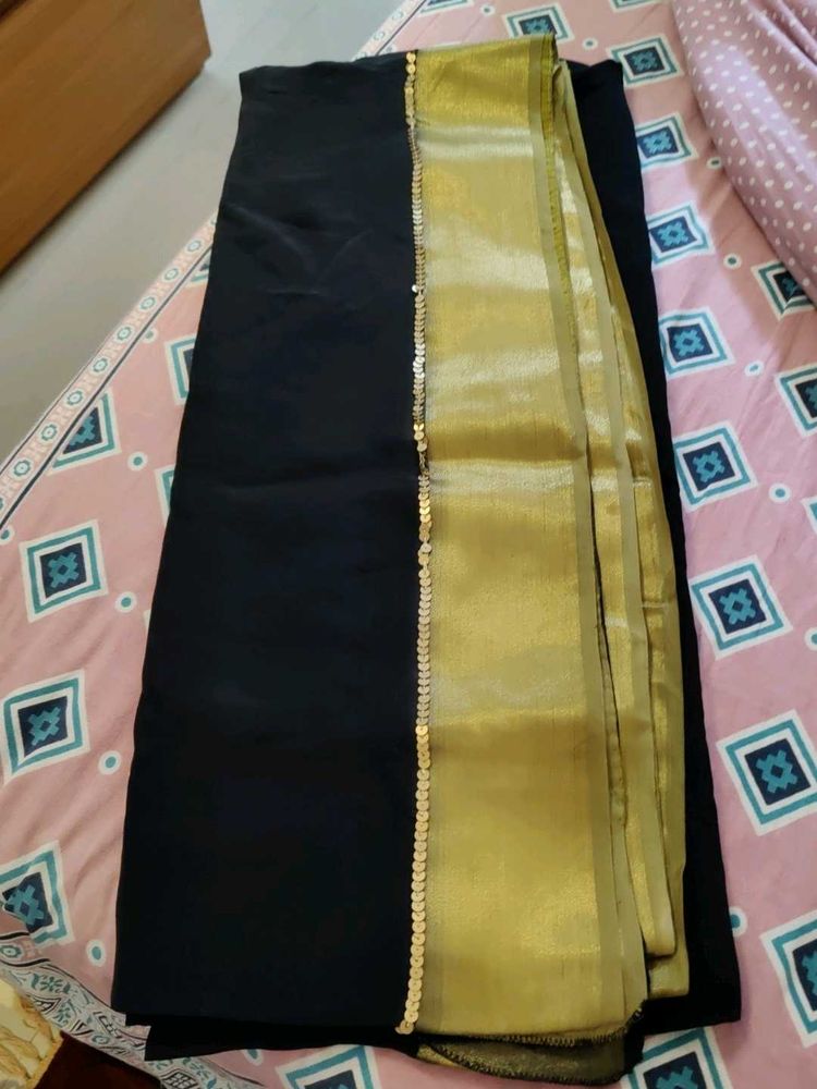 Silk Saree with sequence
