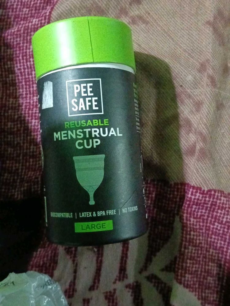 pee safe reusable menstrual cup