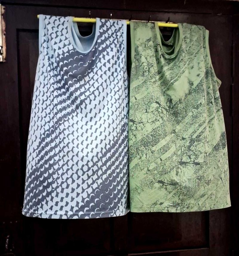 Men's Sleeveless Graphic Tees (2-Pack)