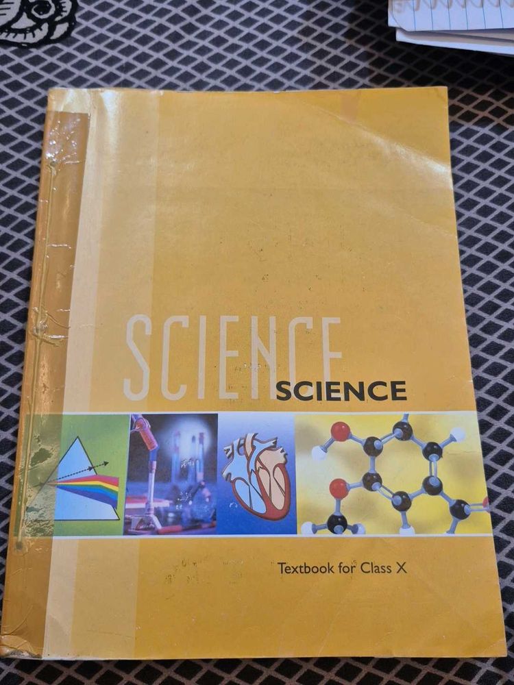 science textbook for class 10th CBSE NCERT