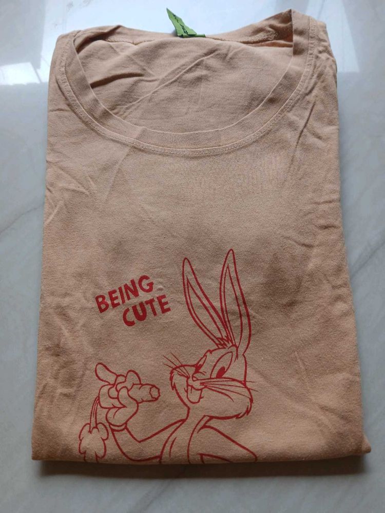 Cute Bugs Bunny Graphic T-Shirt