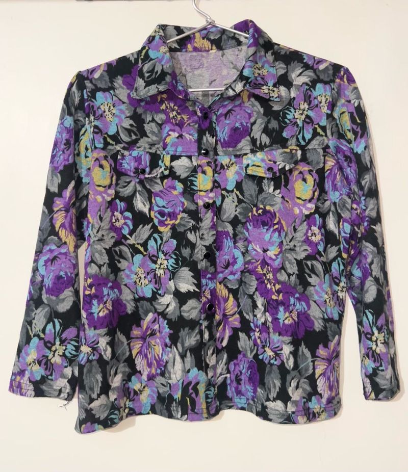 Floral Print Top