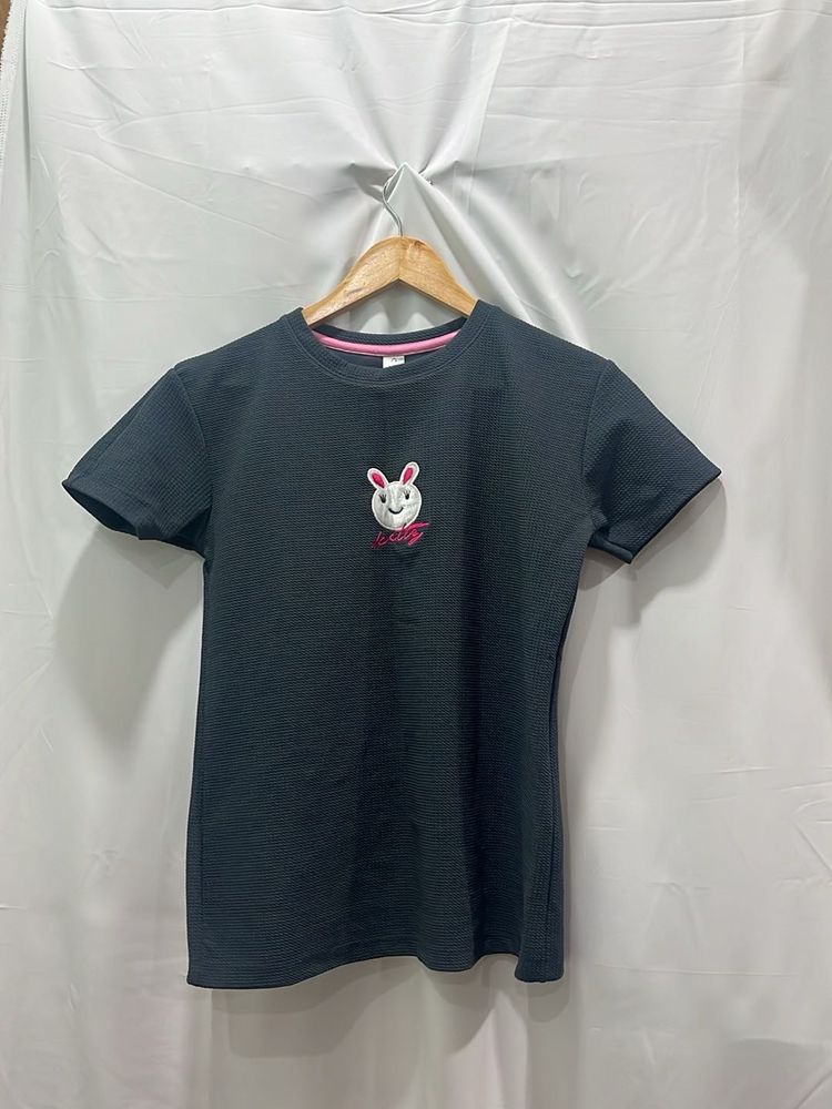 Cute Bunny Graphic T-Shirt