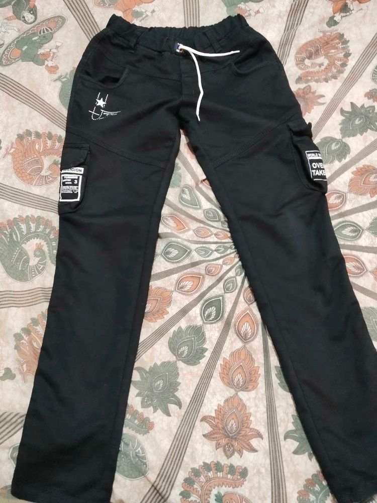 Stylish Black Cargo Pants