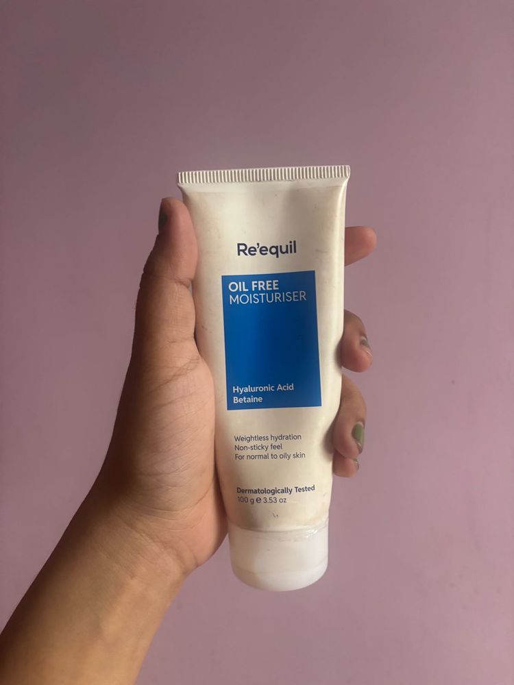 Re'equil Oil Free Moisturiser