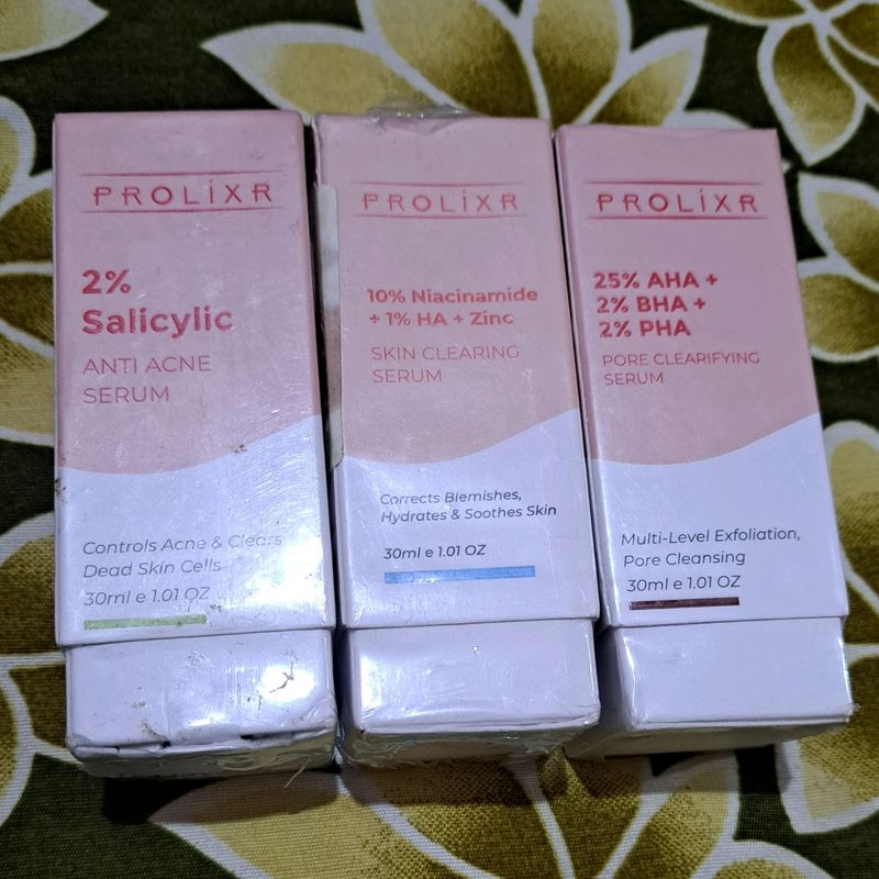 Buy 2 Get 1 Free Prolixr Serums