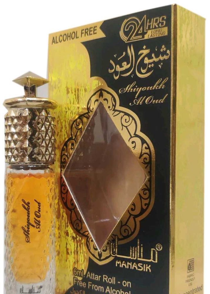 MANASIK SHIYOUKH AL OUD Alcohol-Free Attar