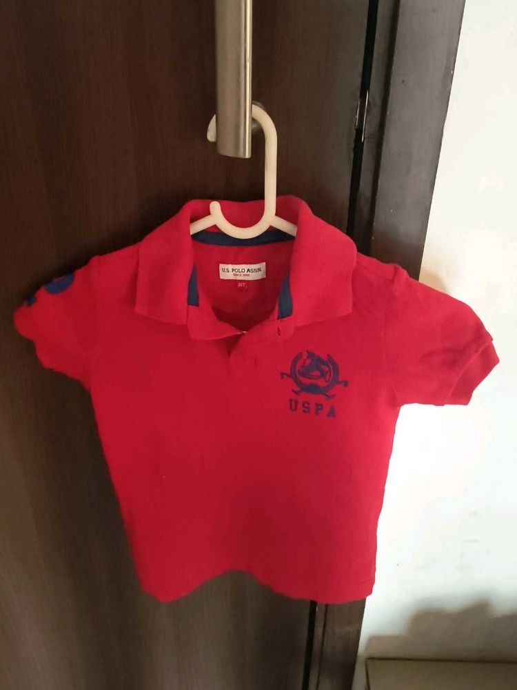 Red Tshirt For Kid