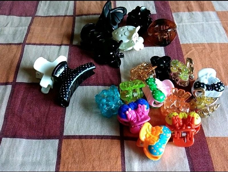 Hair Clips And Cloth Hanger