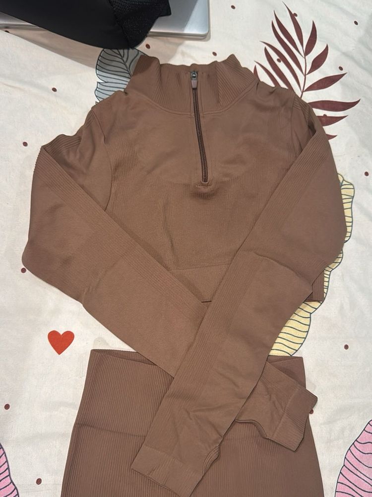 Ribbed Activewear cord-Set