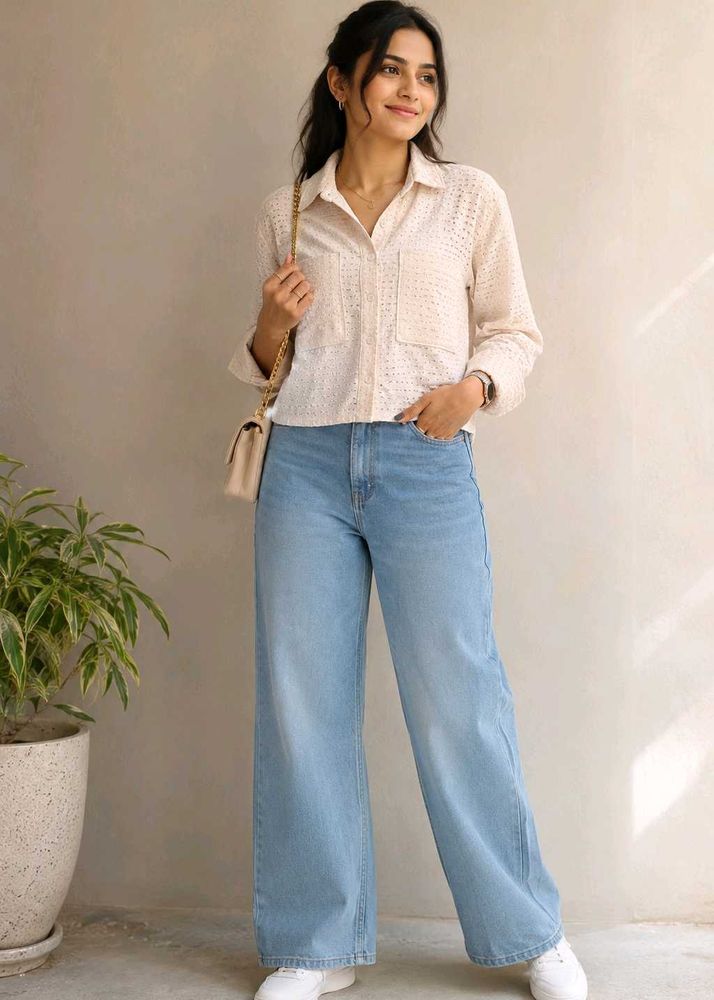 zudio Lightweight Textured shirt